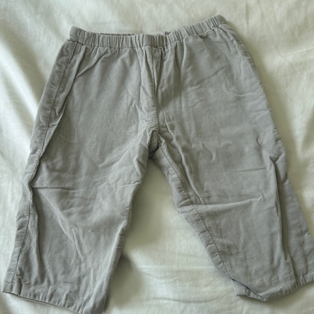 Bonpoint Cozy Gray baby corduroys